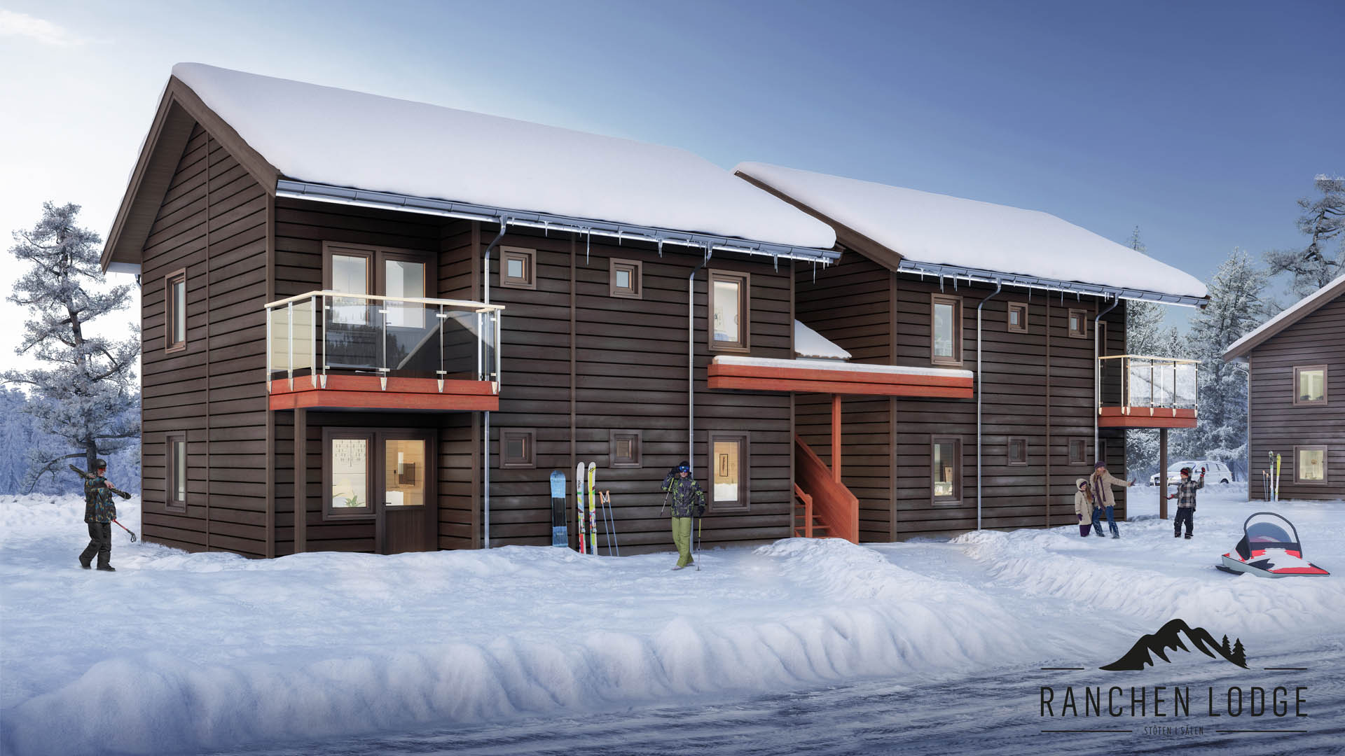 Ranchen Lodge - Exteriör